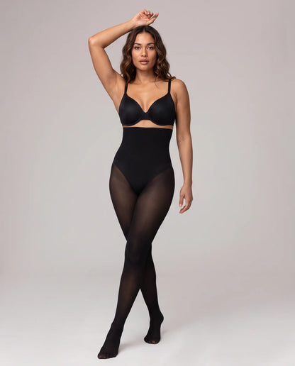 SCULPT (SEMI-OPAQUE) - FULL SHAPING SEAMLESS TIGHTS