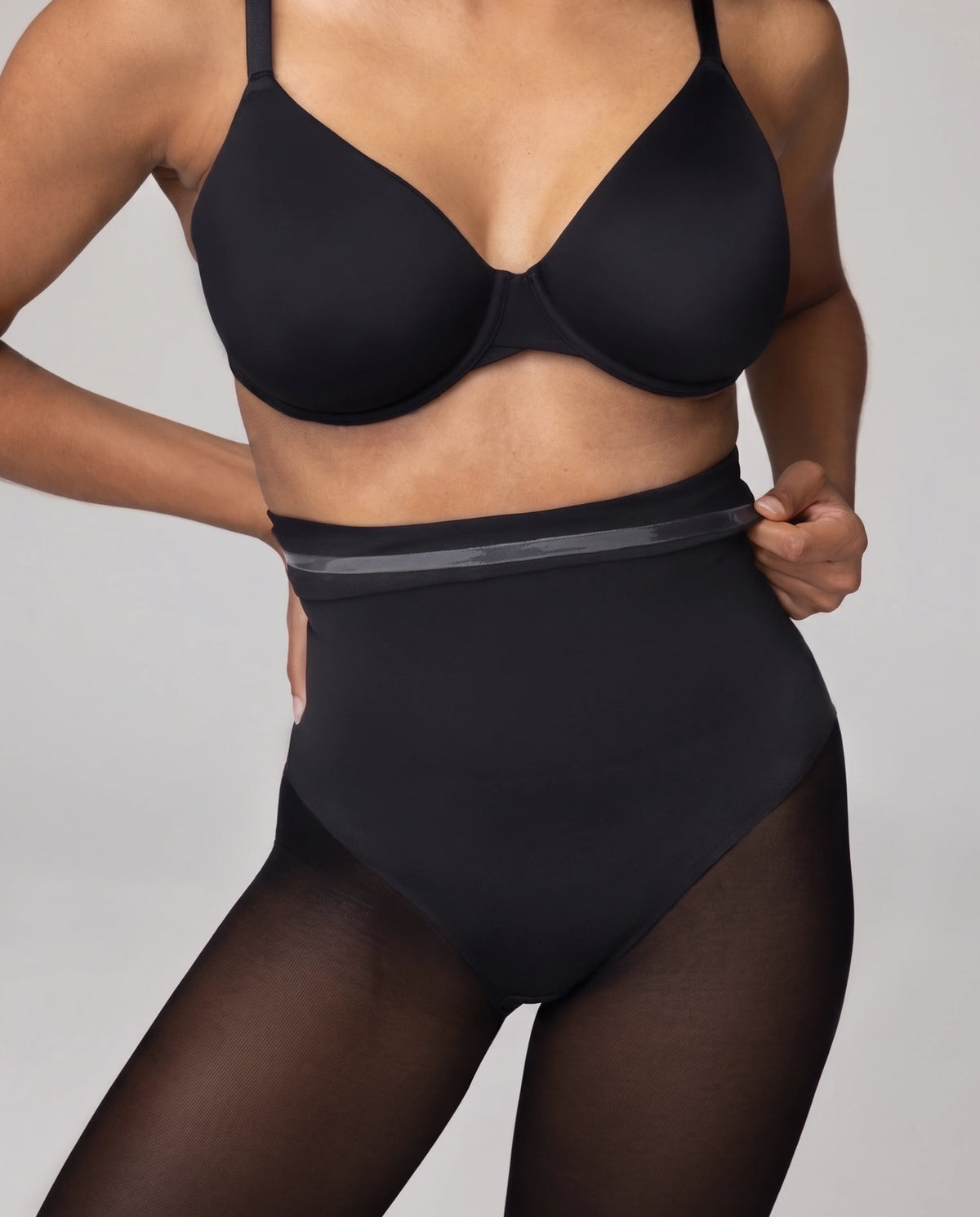 SCULPT (SEMI-OPAQUE) - FULL SHAPING SEAMLESS TIGHTS